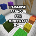 Paradise Parkour map for MCPE