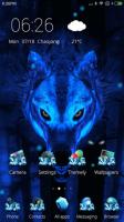 Ice Wolf 3D Theme for S7 for PC
