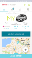My Citroën – Maintenance, trip for PC