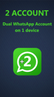 Two account for WhatsApp for PC