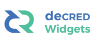 Decred Widgets for PC