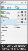Blood Pressure Log - MyDiary for PC